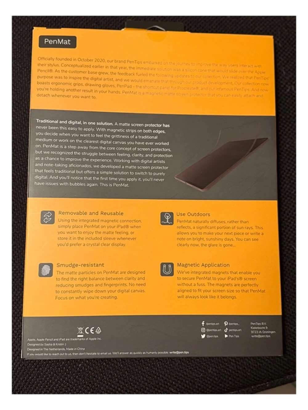 Pentips Screen Protector for 12.9